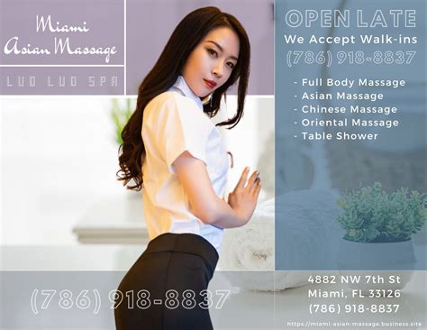 Massage parlor miami. Things To Know About Massage parlor miami. 